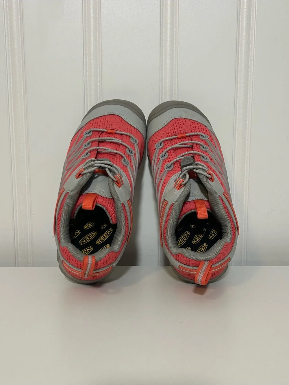 Keen chandler Kids Coral/Gray pink Water Shoes